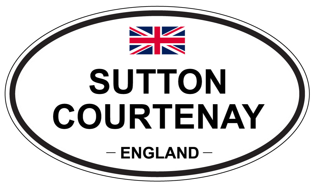 SUTTON COURTENAY, England - Oval Magnet