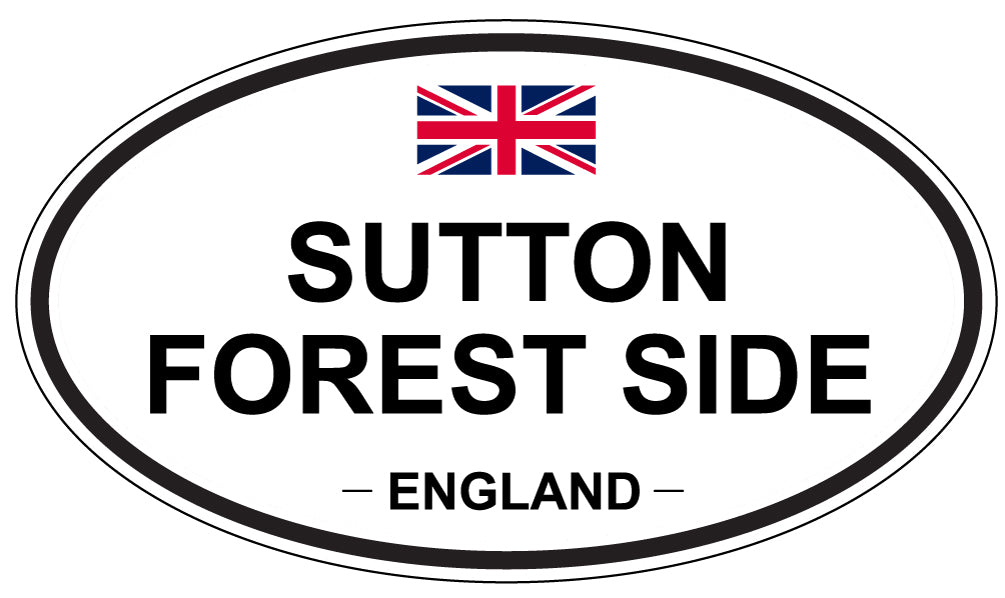 SUTTON FOREST SIDE, England - Oval Magnet
