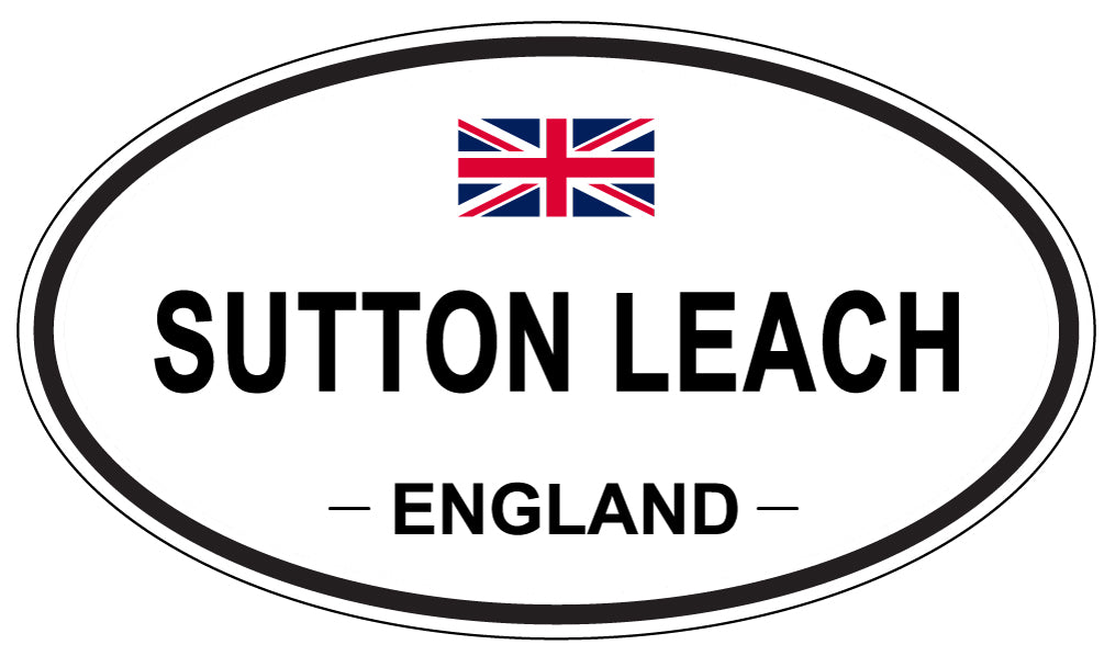 SUTTON LEACH, England - Oval Magnet