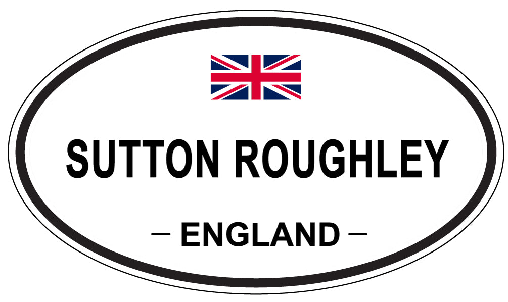 SUTTON ROUGHLEY, England - Oval Magnet