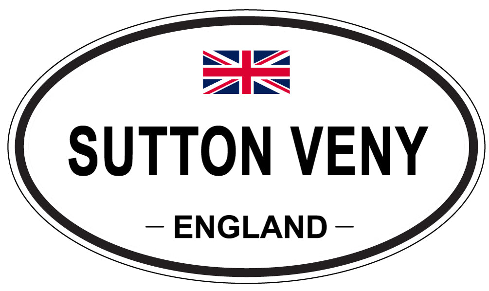 SUTTON VENY, England - Oval Magnet