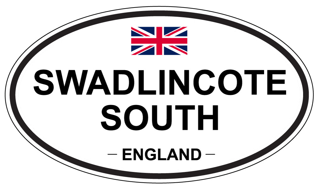 SWADLINCOTE SOUTH, England - Oval Magnet