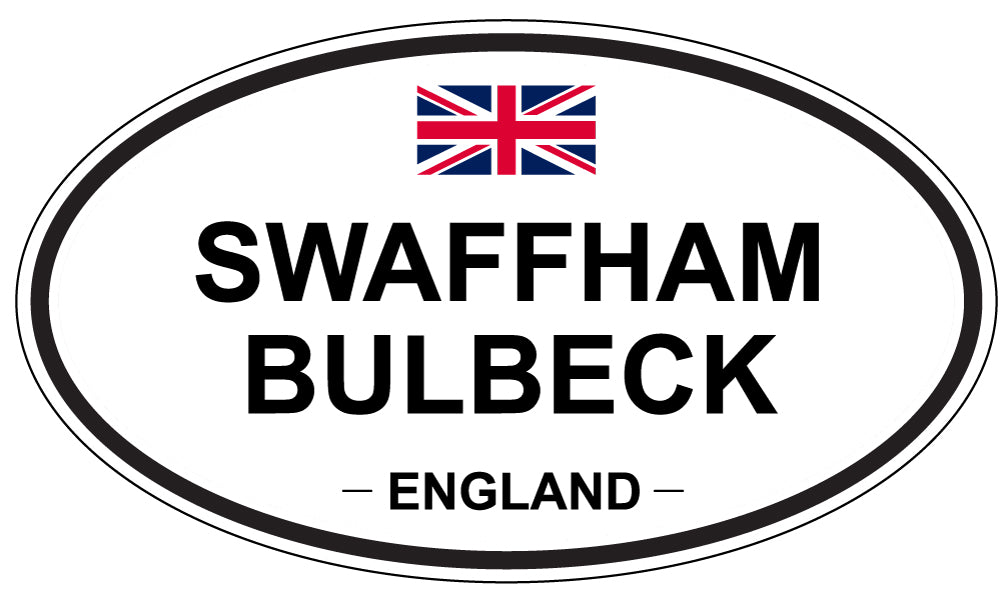 SWAFFHAM BULBECK, England - Oval Magnet