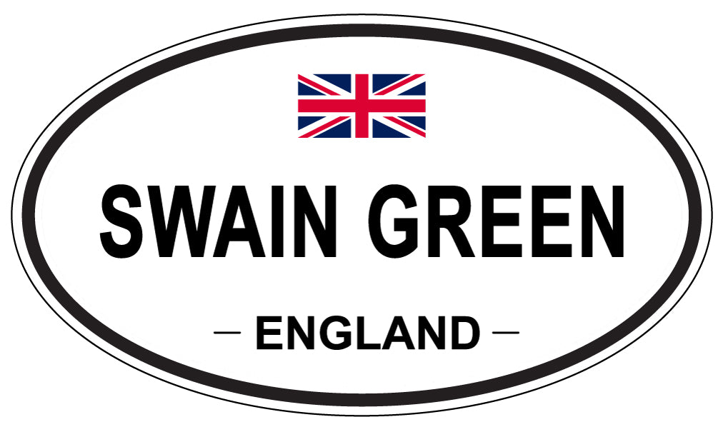 SWAIN GREEN, England - Oval Magnet