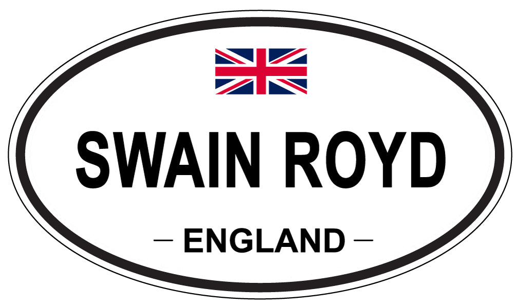 SWAIN ROYD, England - Oval Magnet