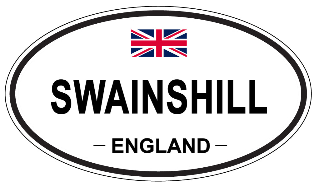 SWAINSHILL, England - Oval Magnet