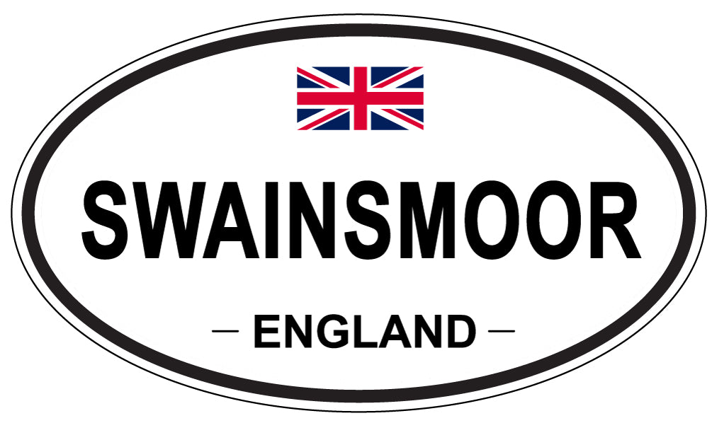 SWAINSMOOR, England - Oval Magnet