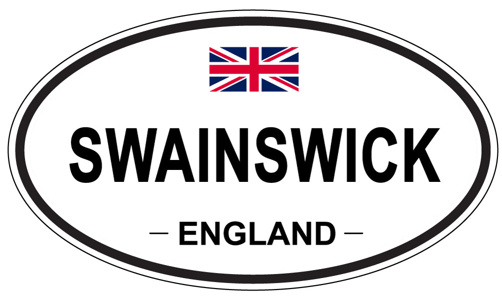 SWAINSWICK, England - Oval Magnet