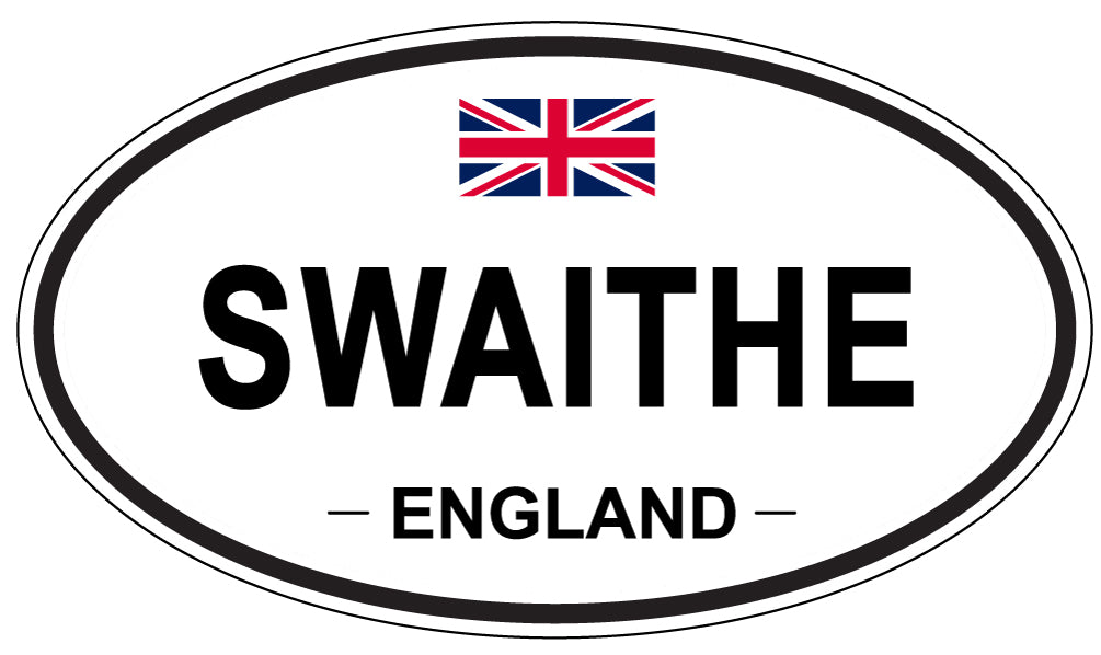 SWAITHE, England - Oval Magnet