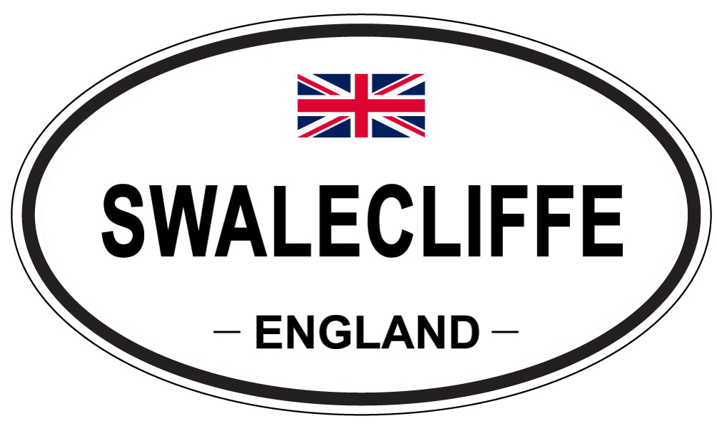 SWALECLIFFE, ENGLAND - Oval Sticker