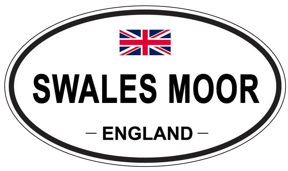 SWALES MOOR, England - Oval Magnet