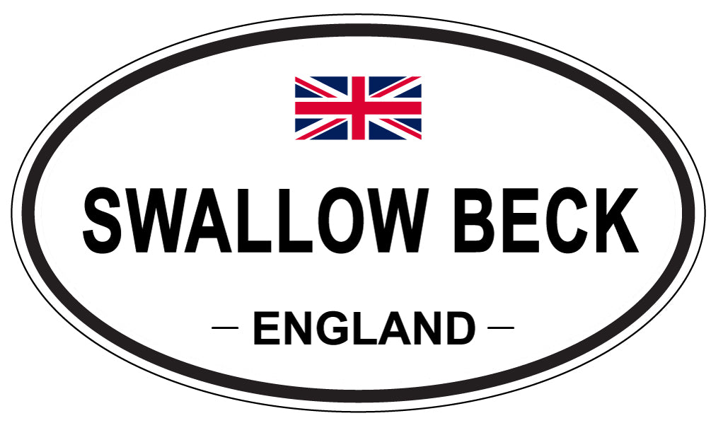 SWALLOW BECK, England - Oval Magnet