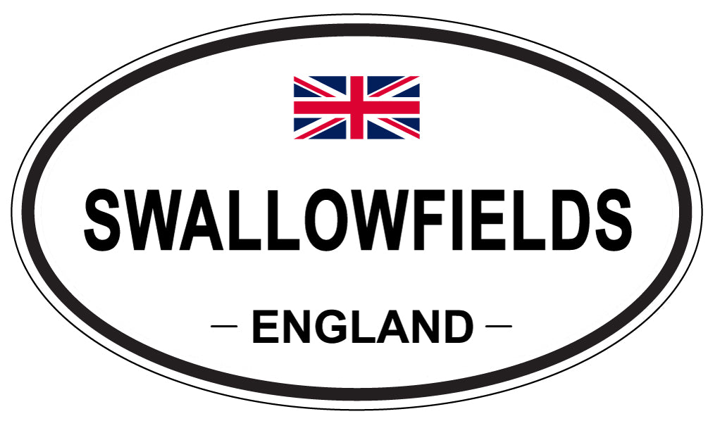 SWALLOWFIELDS, England - Oval Magnet