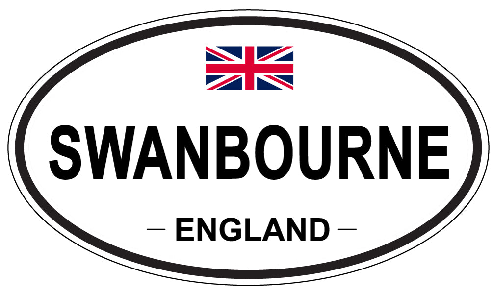 SWANBOURNE, England - Oval Magnet