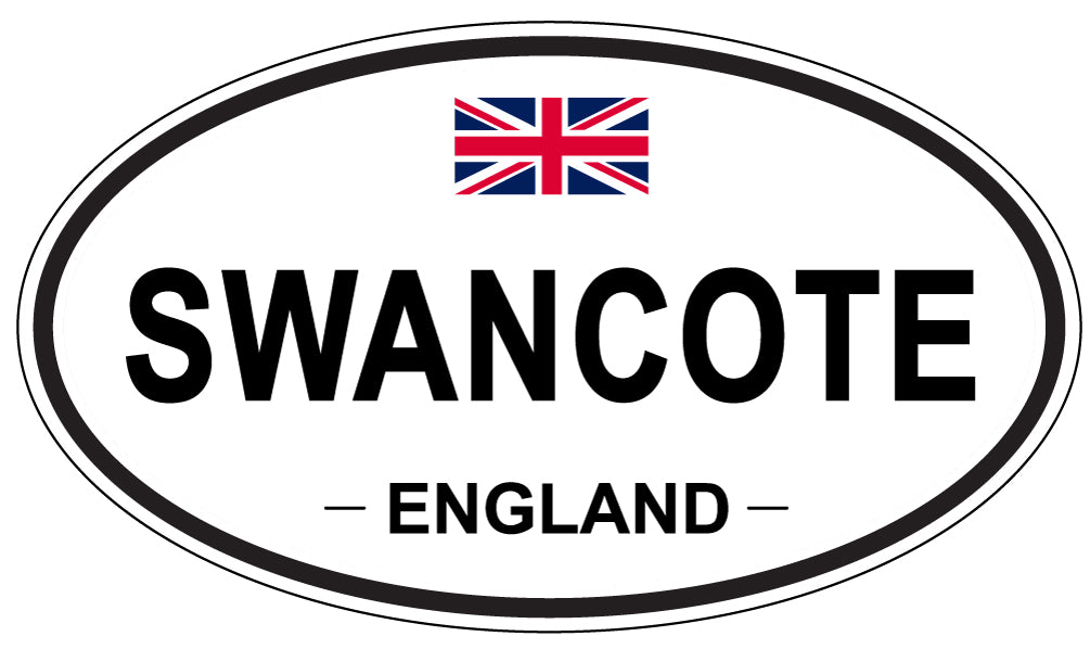 SWANCOTE, England - Oval Magnet