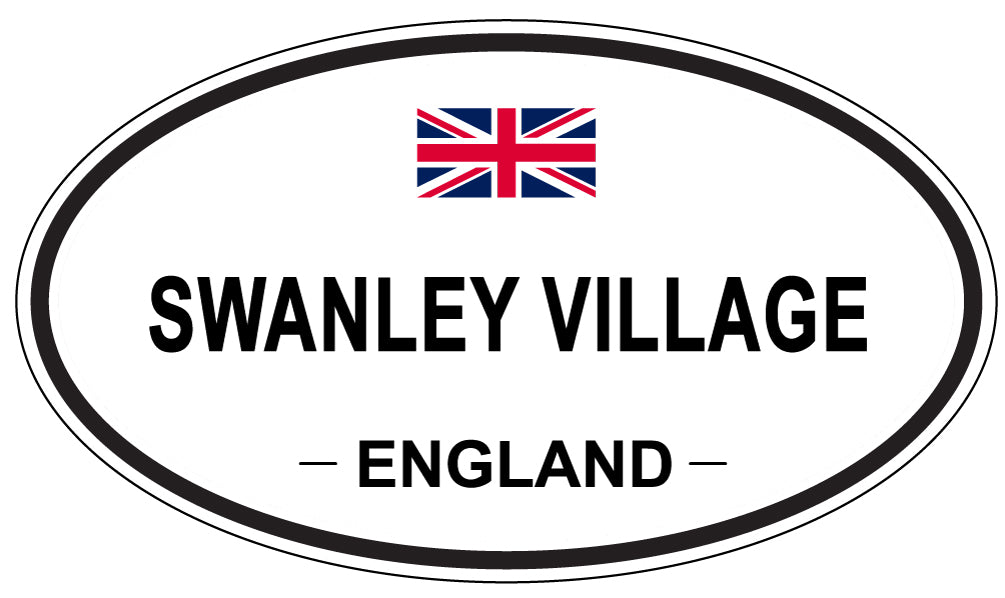 SWANLEY VILLAGE, England - Oval Magnet