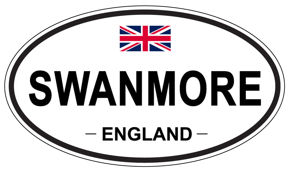 SWANMORE, England - Oval Magnet