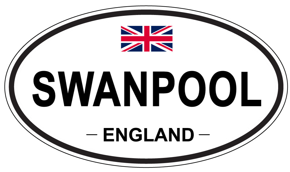 SWANPOOL, England - Oval Magnet