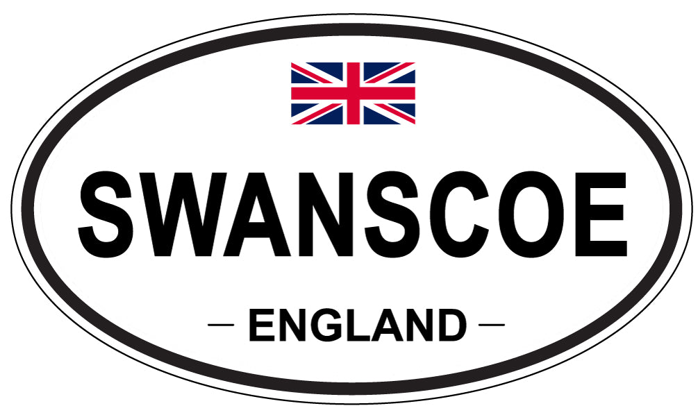 SWANSCOE, England - Oval Magnet