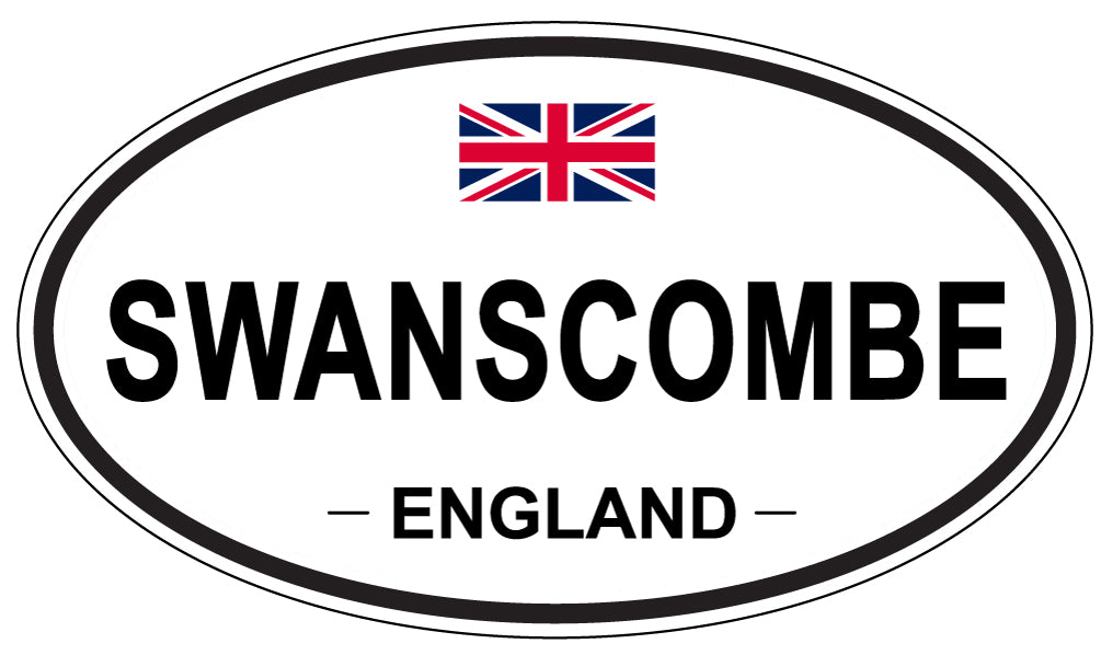 SWANSCOMBE, England - Oval Magnet
