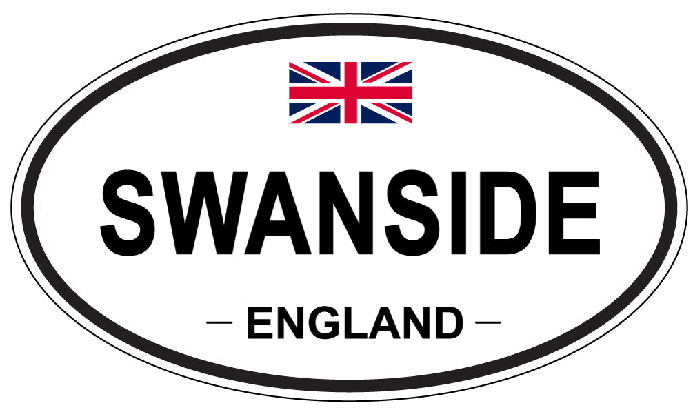 SWANSIDE, England - Oval Magnet