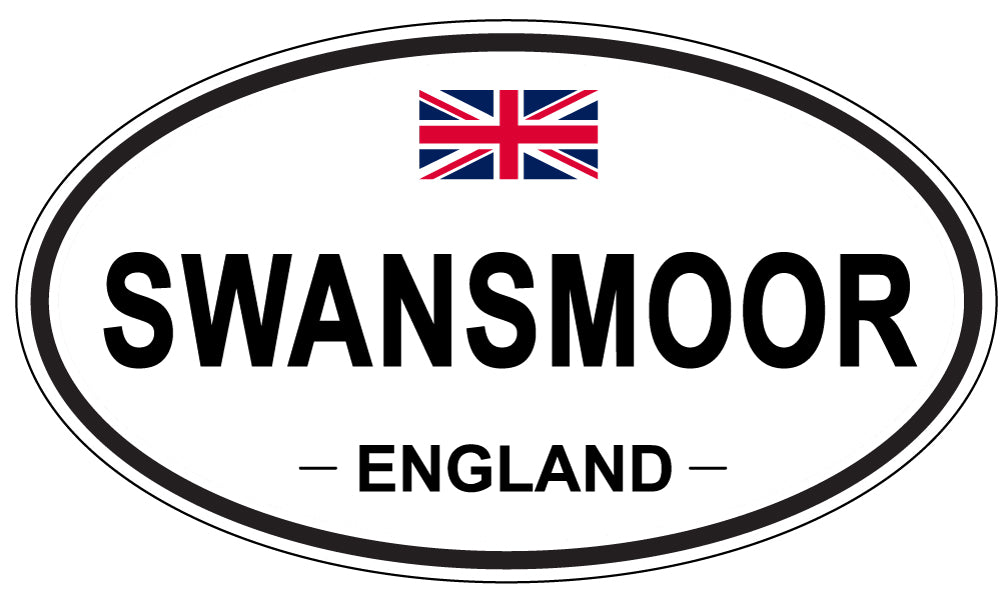 SWANSMOOR, England - Oval Magnet