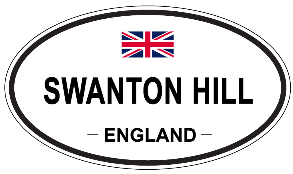 SWANTON HILL, England - Oval Magnet