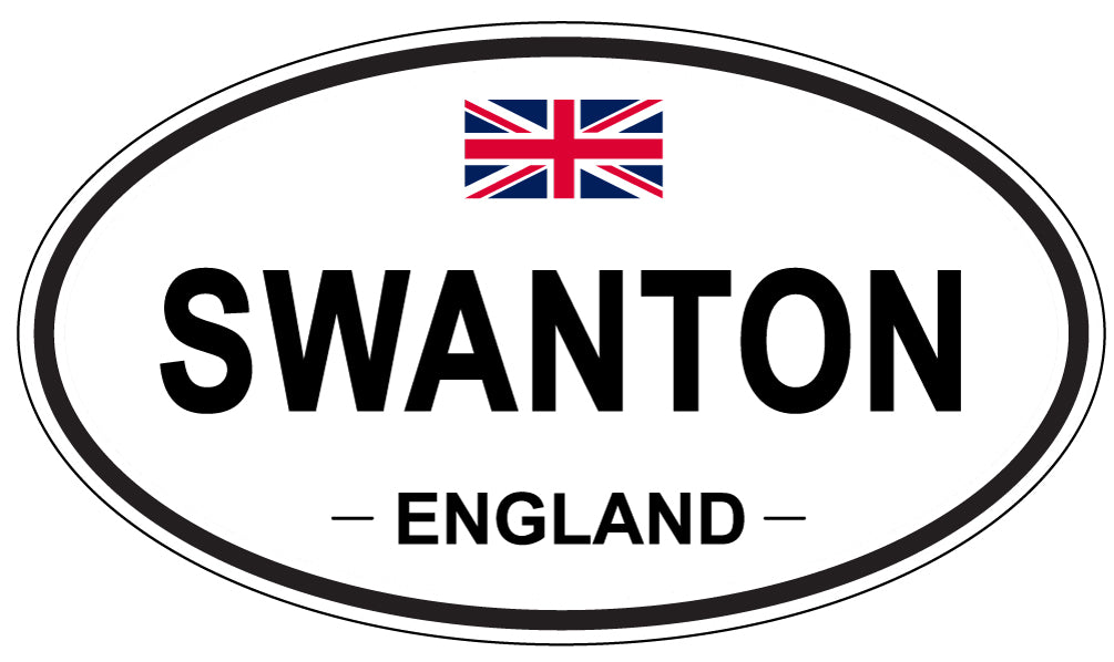 SWANTON, England - Oval Magnet