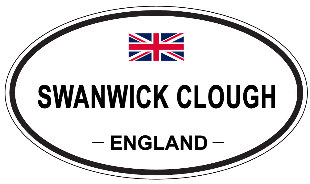 SWANWICK CLOUGH, England - Oval Magnet