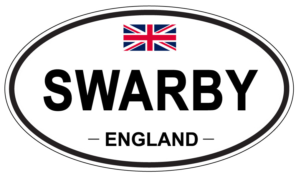 SWARBY, England - Oval Magnet