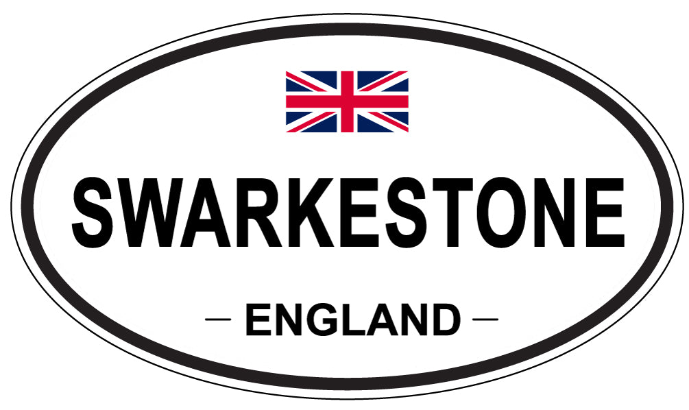 SWARKESTONE, England - Oval Magnet