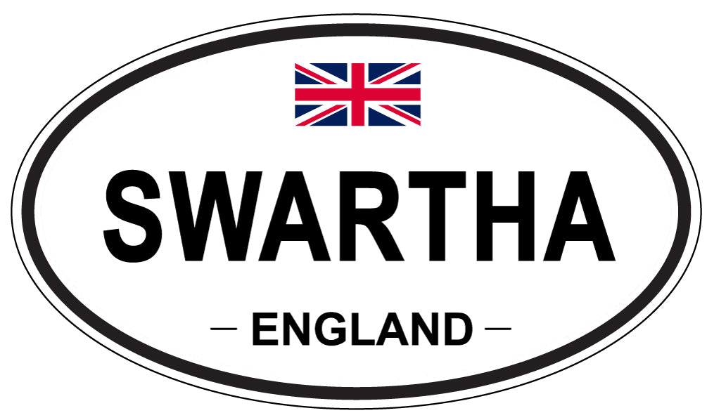 SWARTHA, England - Oval Magnet