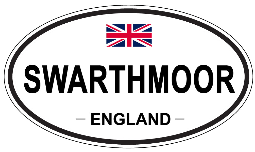 SWARTHMOOR, England - Oval Magnet