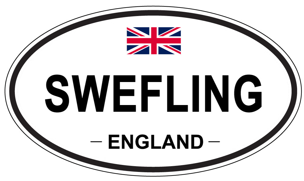 SWEFLING, England - Oval Magnet