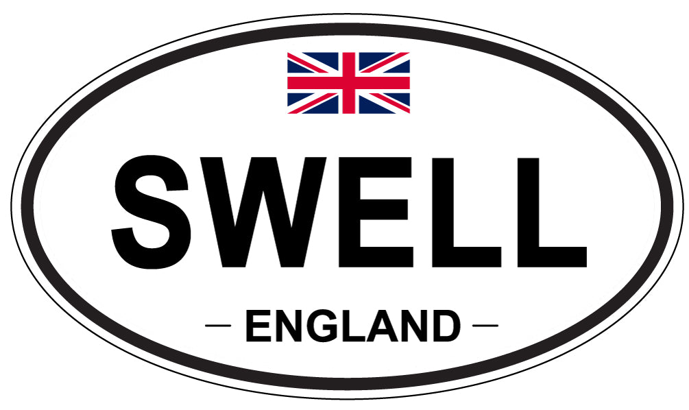 SWELL, England - Oval Magnet