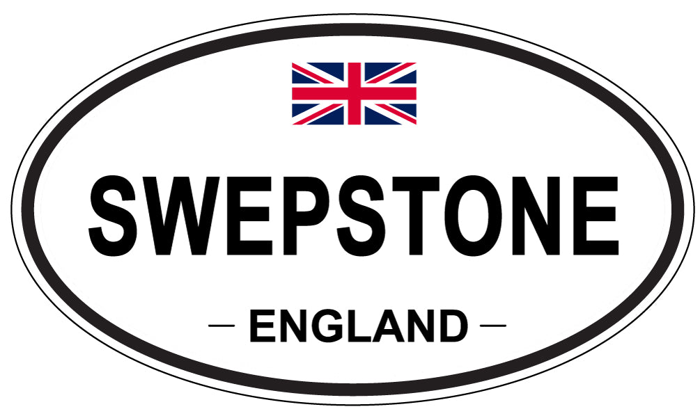 SWEPSTONE, England - Oval Magnet