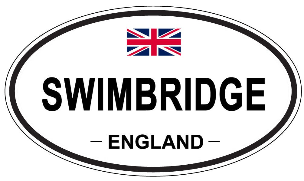 SWIMBRIDGE, England - Oval Magnet