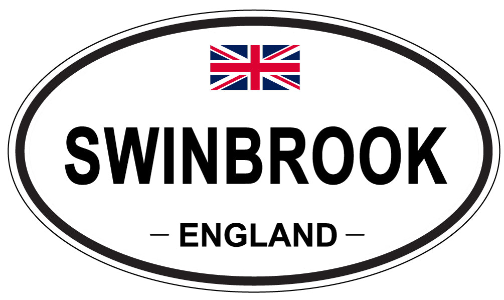 SWINBROOK, England - Oval Magnet