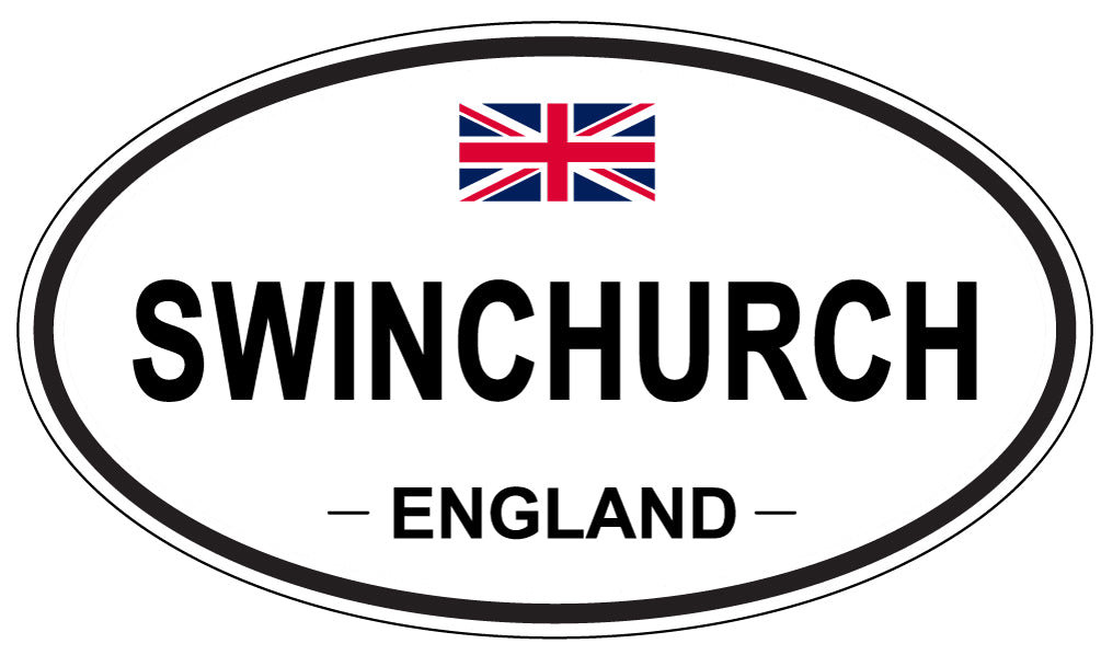 SWINCHURCH, England - Oval Magnet
