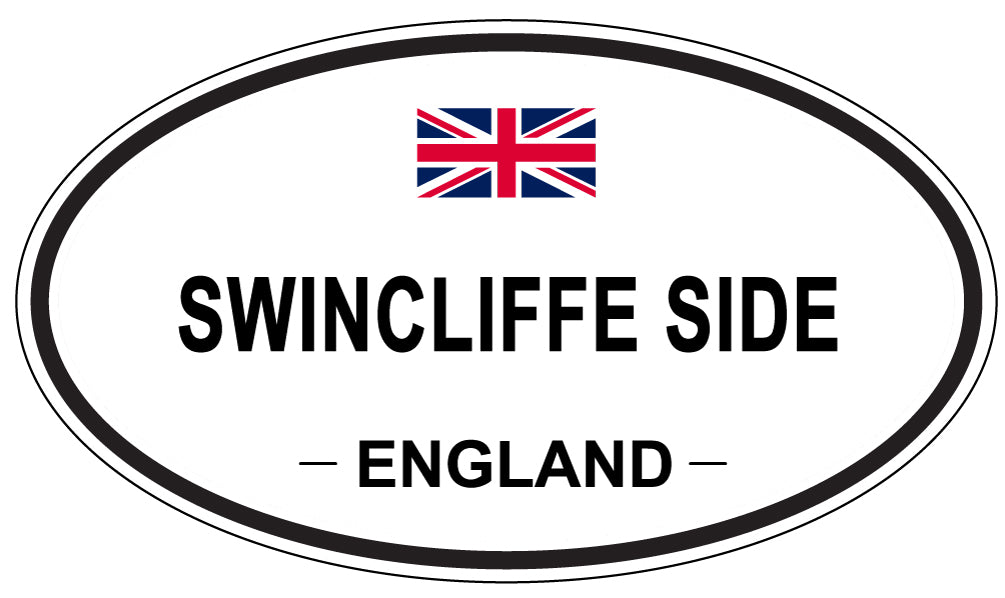 SWINCLIFFE SIDE, England - Oval Magnet