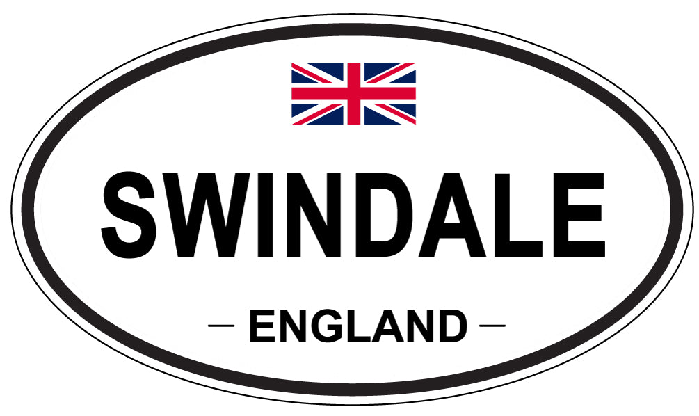 SWINDALE, England - Oval Magnet