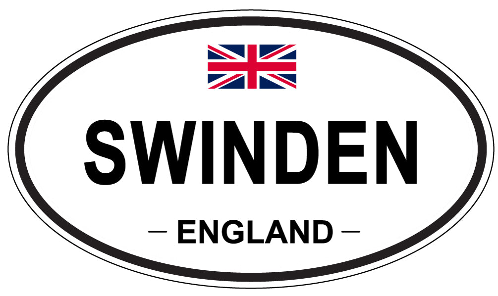 SWINDEN, England - Oval Magnet
