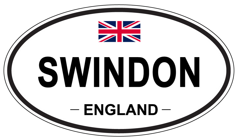 SWINDON, England - Oval Magnet
