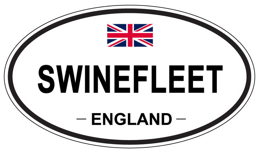 SWINEFLEET, England - Oval Magnet