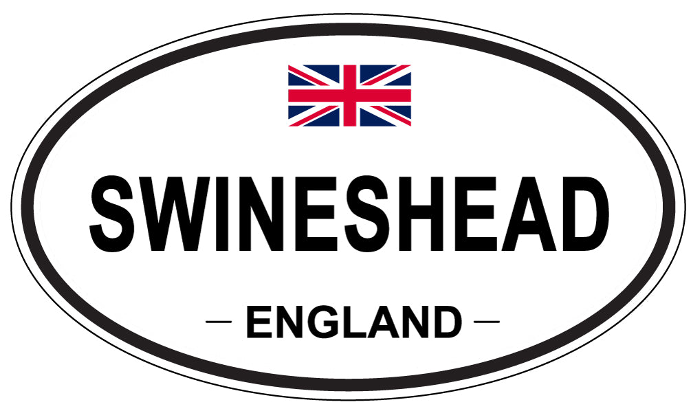 SWINESHEAD, England - Oval Magnet