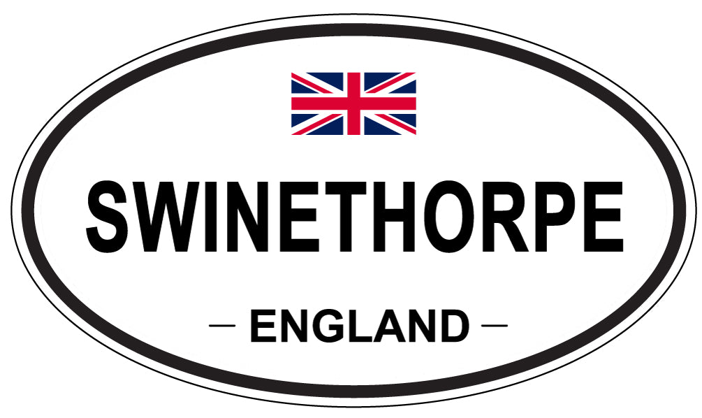 SWINETHORPE, England - Oval Magnet