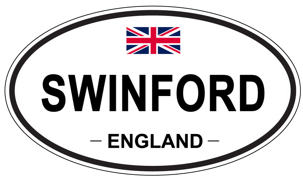 SWINFORD, England - Oval Magnet