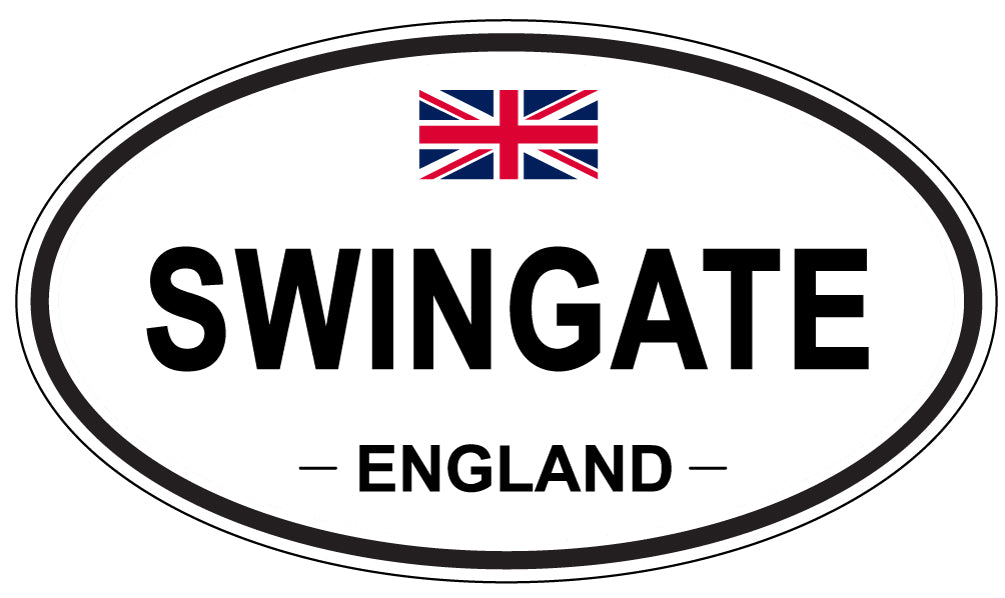 SWINGATE, England - Oval Magnet