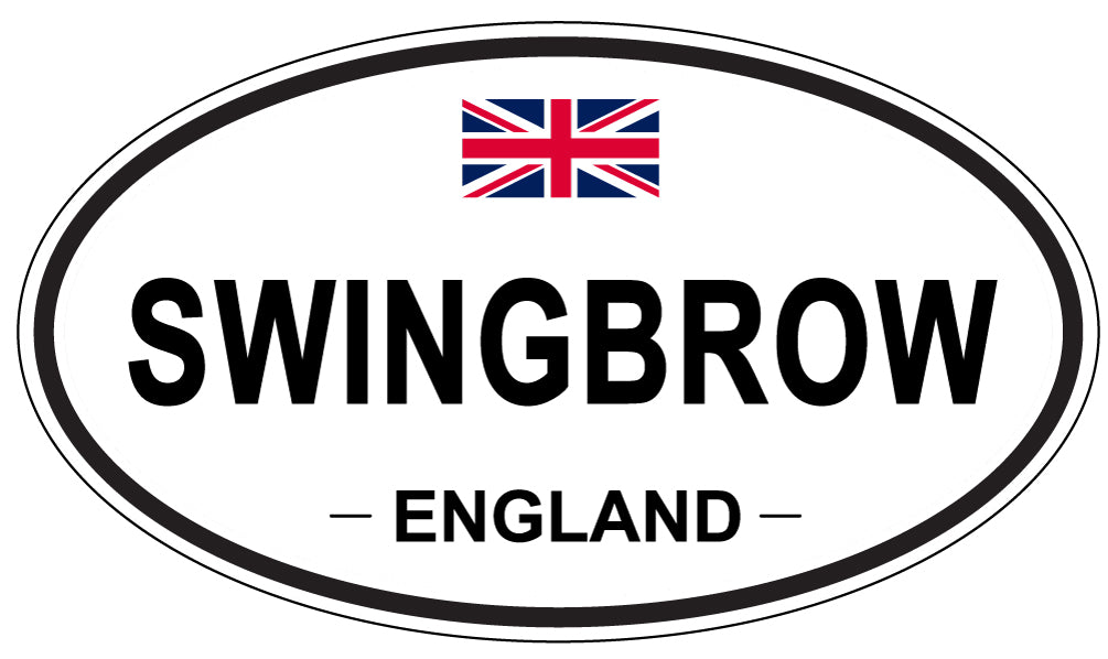 SWINGBROW, England - Oval Magnet