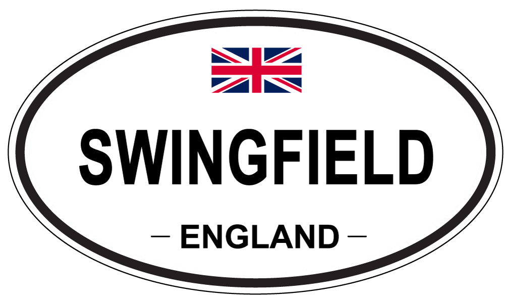 SWINGFIELD, England - Oval Magnet